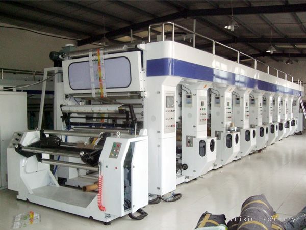 FX-D Fully Automatic Rotogravure Printing Machine(7 motor)