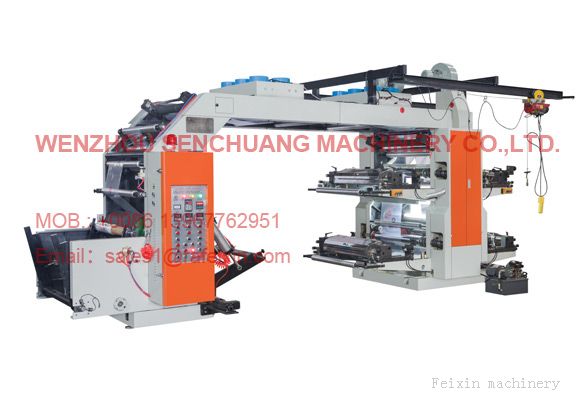 YTZ Series Four-Color Flexographic kraft paper Printing Machine
